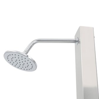 Buitendouche met bak HKC roestvrij staal 6