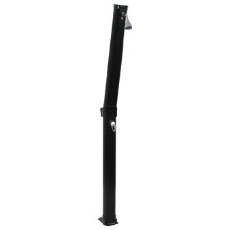 Solardouche inklapbaar 23 L 214 cm zwart 2