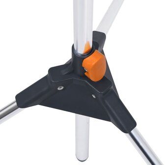 Buitendouche met statief 221 cm aluminium  8