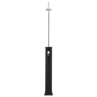 Solardouche 20 L 214 cm zwart 4