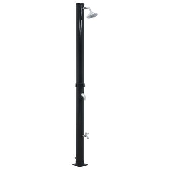 Solardouche 20 L 220 cm zwart 2