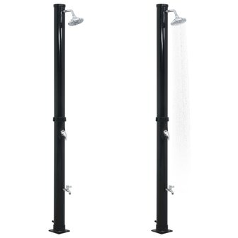 Solardouche 20 L 220 cm zwart 3