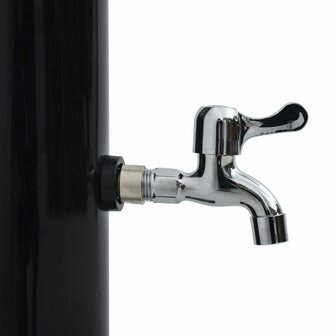 Solardouche 20 L 220 cm zwart 5
