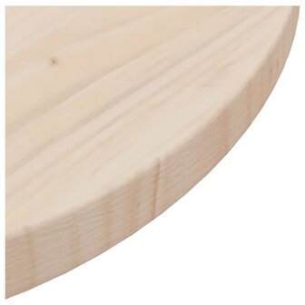 Tafelblad &Oslash;40x2,5 cm massief grenenhout 4