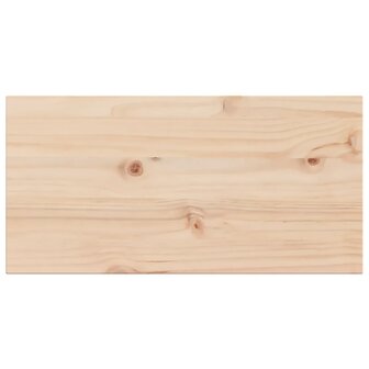 Tafelbladen 2 st rechthoekig 60x30x1,7 cm massief grenenhout 3