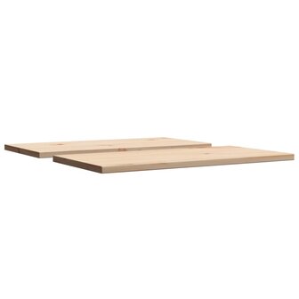 Tafelbladen 2 st rechthoekig 60x30x1,7 cm massief grenenhout 5