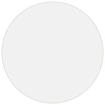 Tafelbeschermer &Oslash; 110 cm 2 mm PVC transparant 2