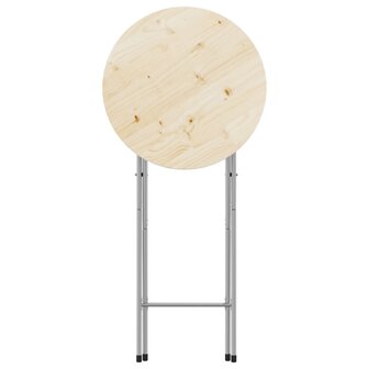 Bartafelpoten inklapbaar 45x53x108 cm staal zilverkleurig 3