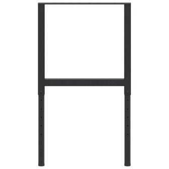 Werkbankframes verstelbaar 2 st 55x(69-95,5) cm metaal zwart 6
