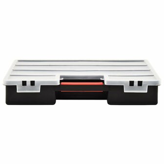 Assortimentsdozen 2 st met verdelers 460x325x80 mm kunststof 4