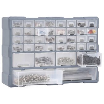 Organiser met 38 lades 52x16x37,5 cm 6