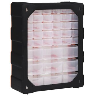 Organiser met 39 lades 38x16x47 cm 4