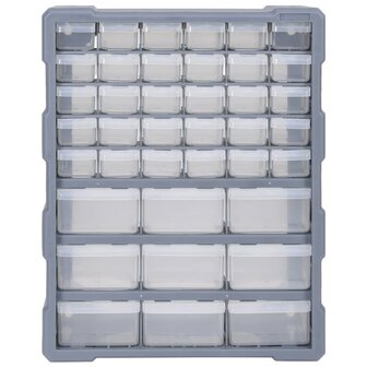 Organiser met 39 lades 38x16x47 cm 2