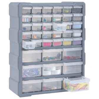 Organiser met 39 lades 38x16x47 cm 7