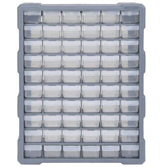 Organiser met 60 lades 38x16x47,5 cm 2