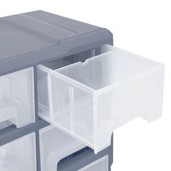 Organiser met 16 medium lades 52x16x37 cm 8