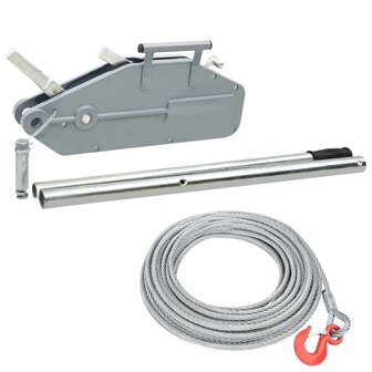 Lier met staalkabel 1600 kg 1
