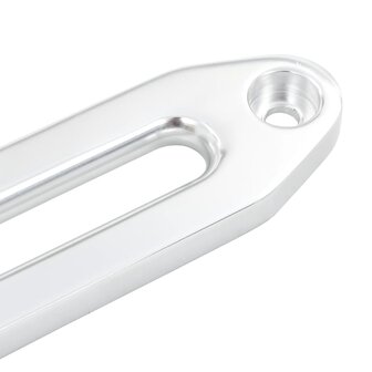 Rollenvenster voor lier 254 mm aluminium zilverkleurig 4