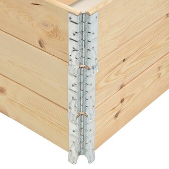 Palletopzetranden 3 st 60x80 cm massief grenenhout 6
