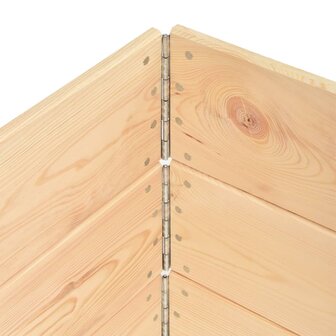 Palletopzetrand 3 st 50x150 cm massief grenenhout 5
