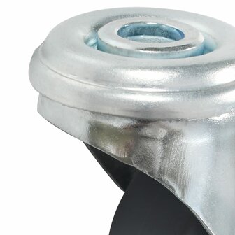 Zwenkwielen met boutgaten 4 st 50 mm 5