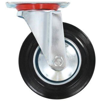 Zwenkwielen 4 st 160 mm 7