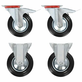 Wielen 4 st 160 mm 1
