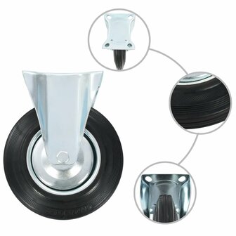 Wielen 4 st 200 mm 3