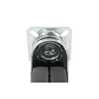8 st Zwenkwielen dubbel 50 mm 8