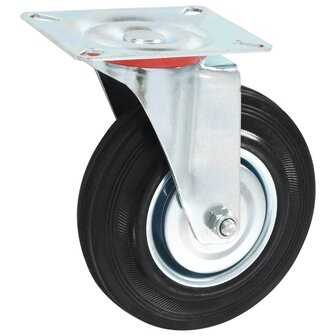 8 st Zwenkwielen 125 mm 5