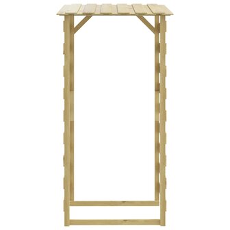 Pergola&amp;apos;s met dak 3 st 100x90x200 cm ge&iuml;mpregneerd grenenhout 4