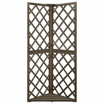 Latwerk hoekmodel 50x50x145 cm massief vurenhout 2