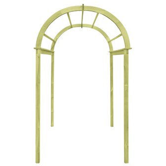 Tuinboog 125x150x235 cm ge&iuml;mpregneerd grenenhout 3