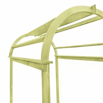 Tuinboog 125x150x235 cm ge&iuml;mpregneerd grenenhout 4