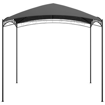 Prieel 180 g/m&sup2; 3x3x2,65 m antraciet 2