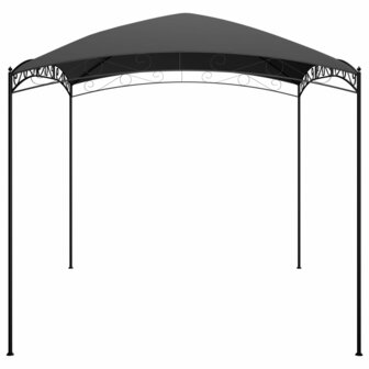 Prieel 180 g/m&sup2; 3x4x2,65 m antraciet 3