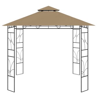 Prieel 160 g/m&sup2; 3x3x2,7 m taupe 2