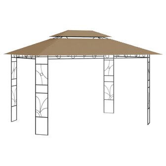 Prieel 160 g/m&sup2; 4x3x2,7 m taupe 1