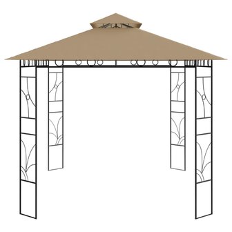 Prieel 160 g/m&sup2; 4x3x2,7 m taupe 3