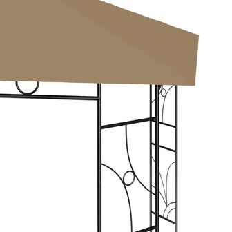 Prieel 160 g/m&sup2; 4x3x2,7 m taupe 4