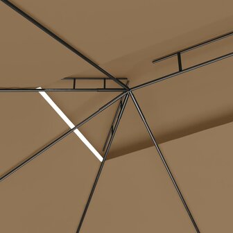 Prieel 160 g/m&sup2; 4x3x2,7 m taupe 5