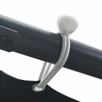 Prieel 3x3 m staal antraciet 4