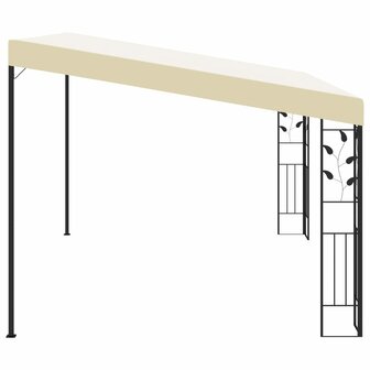 Wandprieel 4x3x2,5 m cr&egrave;me 4