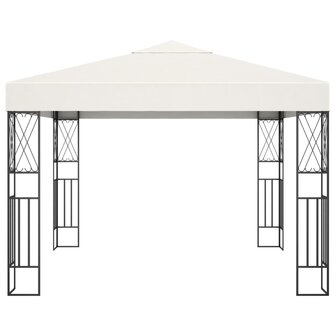Prieel 3x3 m stof cr&egrave;me 2