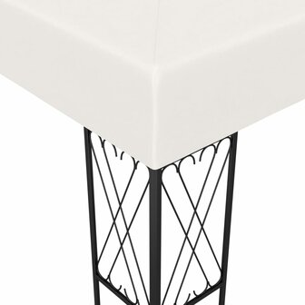 Prieel 3x3 m stof cr&egrave;me 3