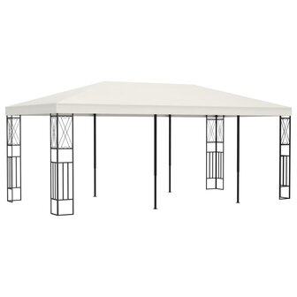 Prieel 3x6 m stof cr&egrave;me 1
