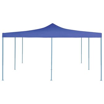 Prieel inklapbaar 5x5 m blauw 2