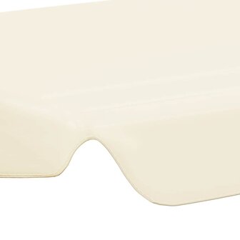 Vervangingsluifel voor schommelbank 150/130x105/70cm cr&egrave;mekleur 5