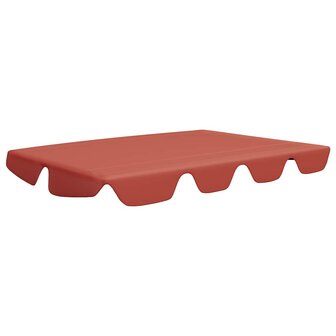 Vervangingsluifel voor schommelbank 150/130x105/70cm terracotta 2