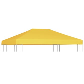 Prieeldak 270 g/m&sup2; 4x3 m geel 2